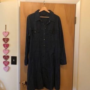 Lane Bryant Denim Shirtdress